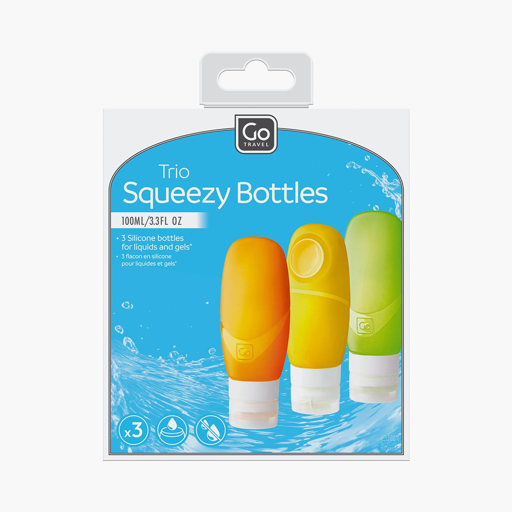 Go Travel - Squeeze It Trio Reseflaskor - Bild 2