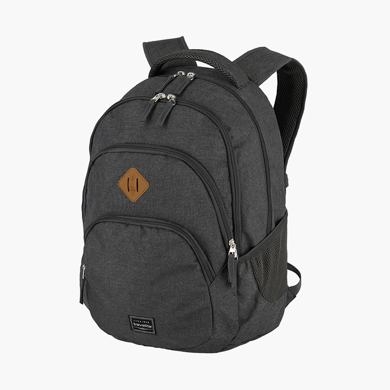 Travelite Basics Melange ryggsäck i antracit