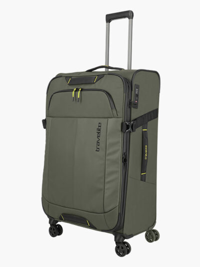 Travelite Briize resväska i stor storlek 78 cm i khaki