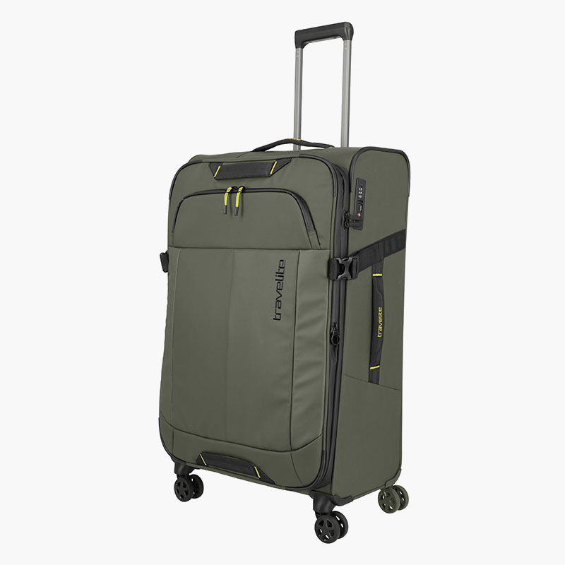 Travelite Briize resväska i stor storlek 78 cm i khaki