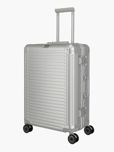 Travelite next aluminiumväska medium 67 cm i silver