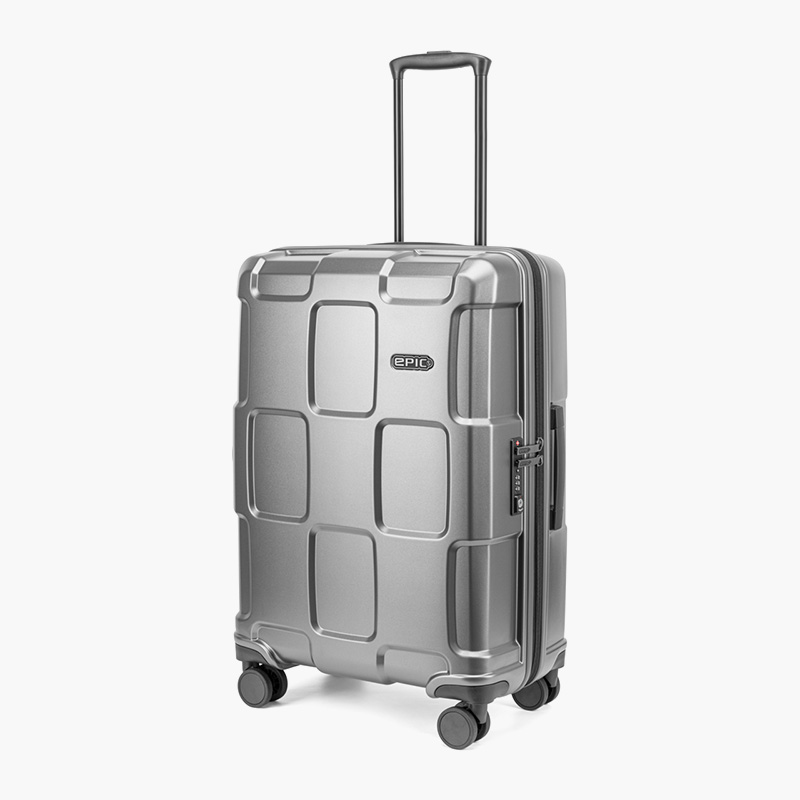 Epic Crate Solids resväska medium storlek grå