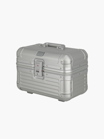Travelite Next aluminium beautycase silver