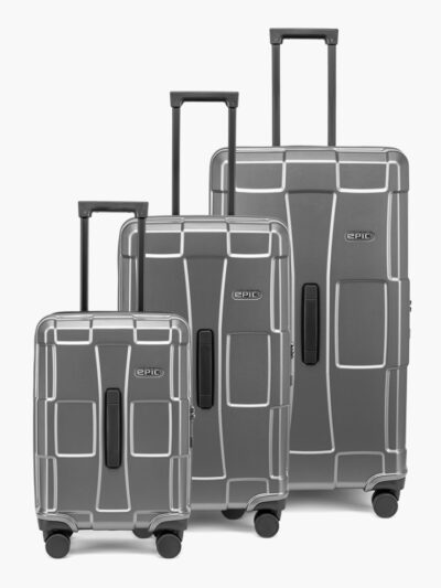 Epic Crate Trunks-resväskeset i grå