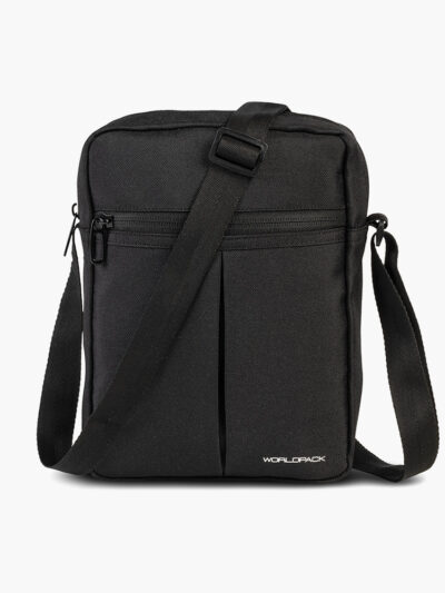 Worldpack crossbodyväska svart