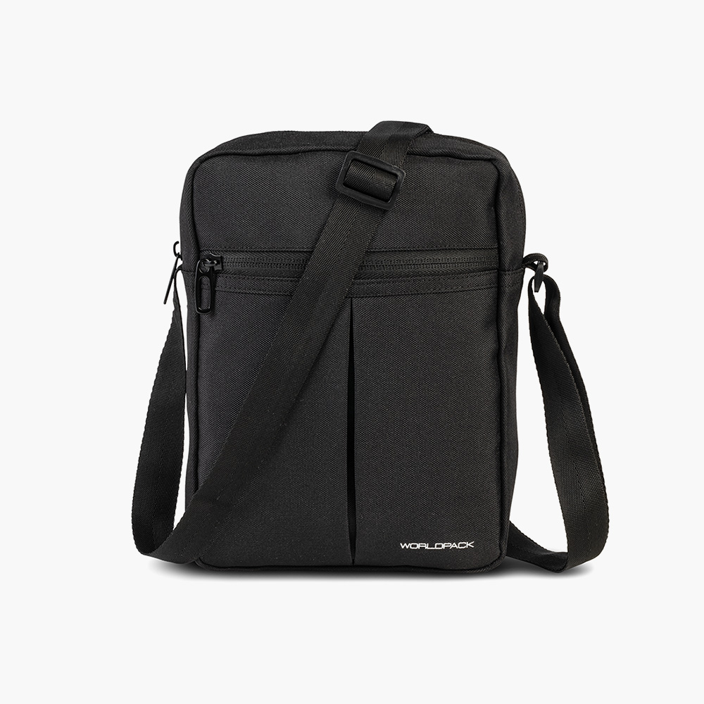Worldpack crossbodyväska svart