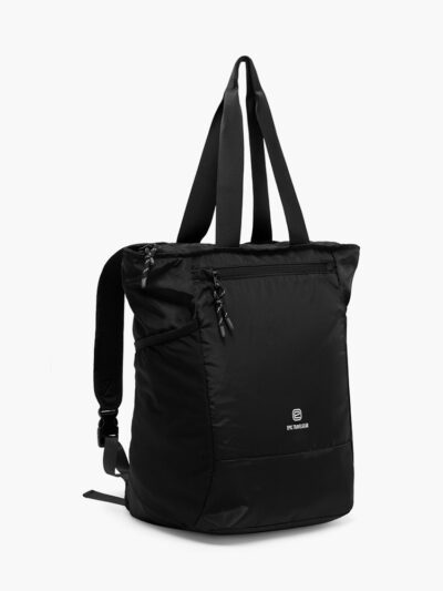 EPIC Xpak Flight hopfällbar tote-ryggsäck för resan i svart