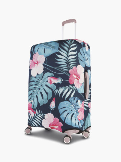 Worldpack resväsköverdrag Flowers i medium