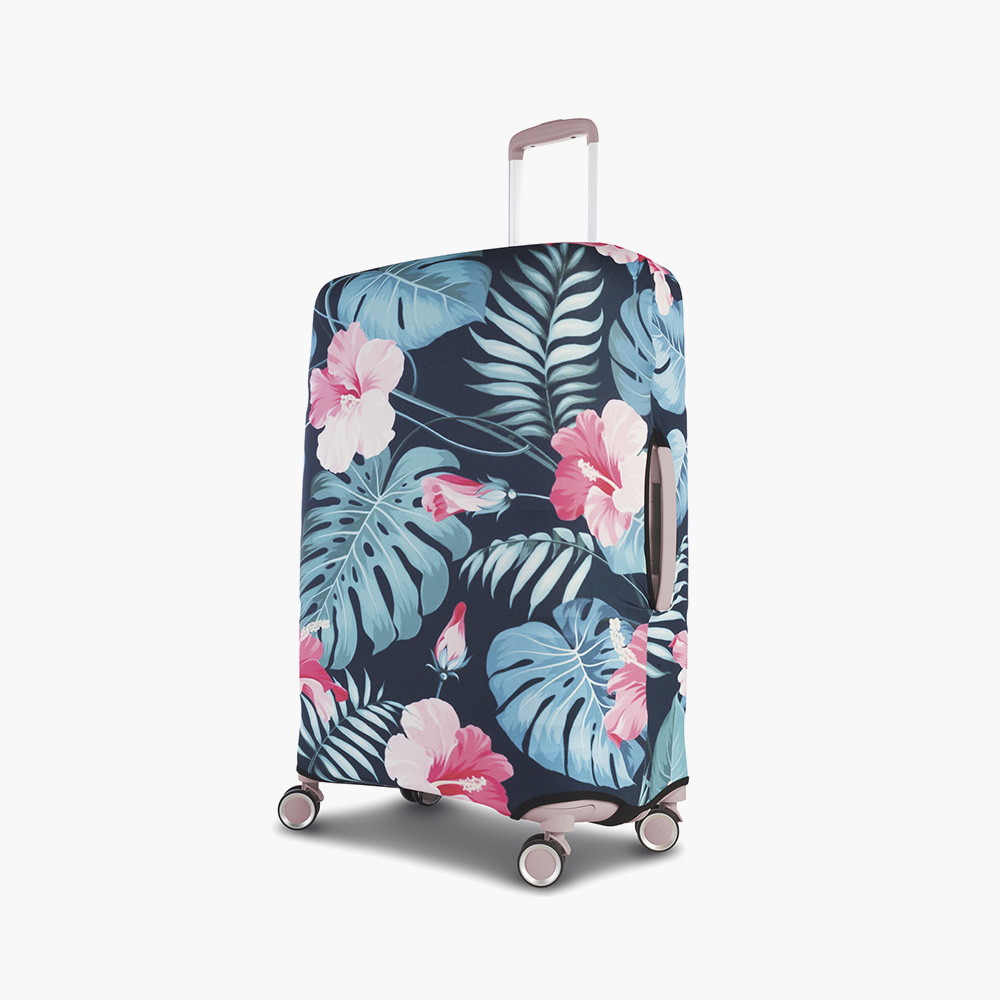 Worldpack resväsköverdrag Flowers i medium