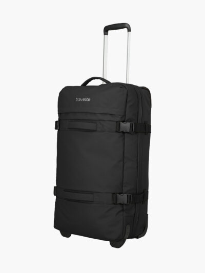 Travelite Bolonia stor resväska med hjul i svart